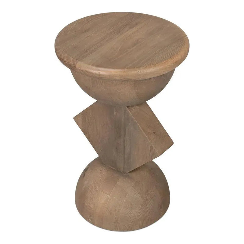 Romeo Natural Wooden Side Tables (Set Of 3)