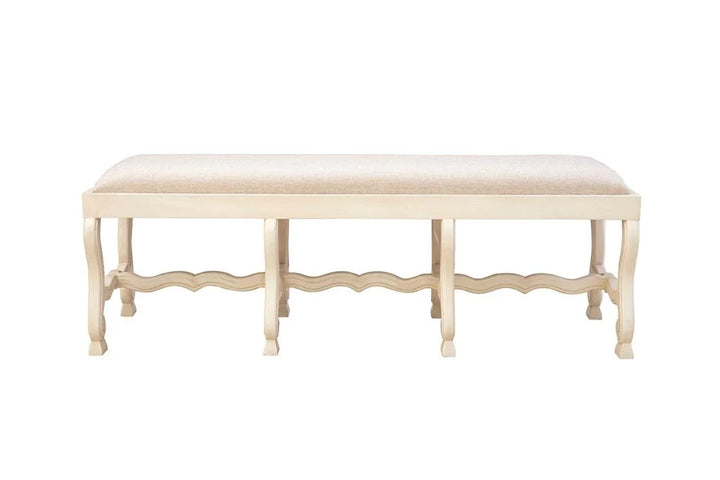 Romeo Performance Linen Blend Bedroom Bench - LOOMLAN - Furniture Classics - Bedroom Benches