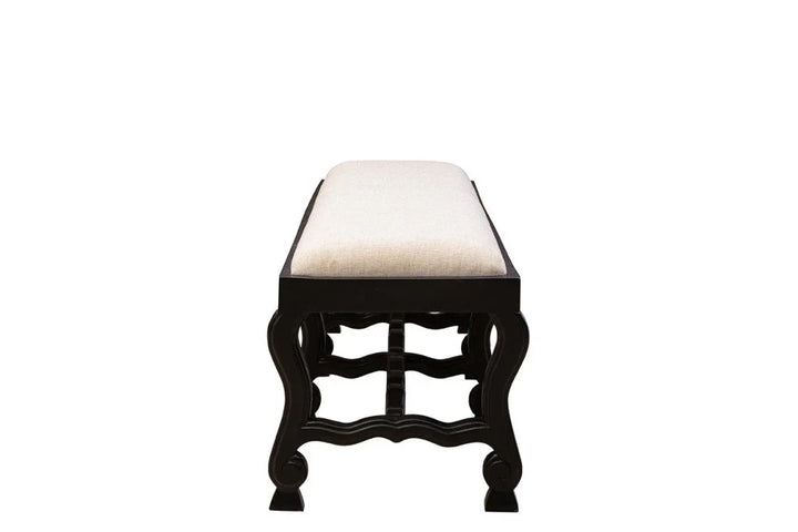 Romeo Performance Linen Blend Bedroom Bench - LOOMLAN - Furniture Classics - Bedroom Benches