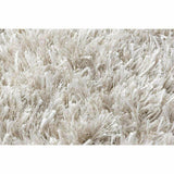 Ronaldo Beige Wool Shag Area Rug By Linie