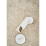 Ronaldo Beige Wool Shag Area Rug By Linie