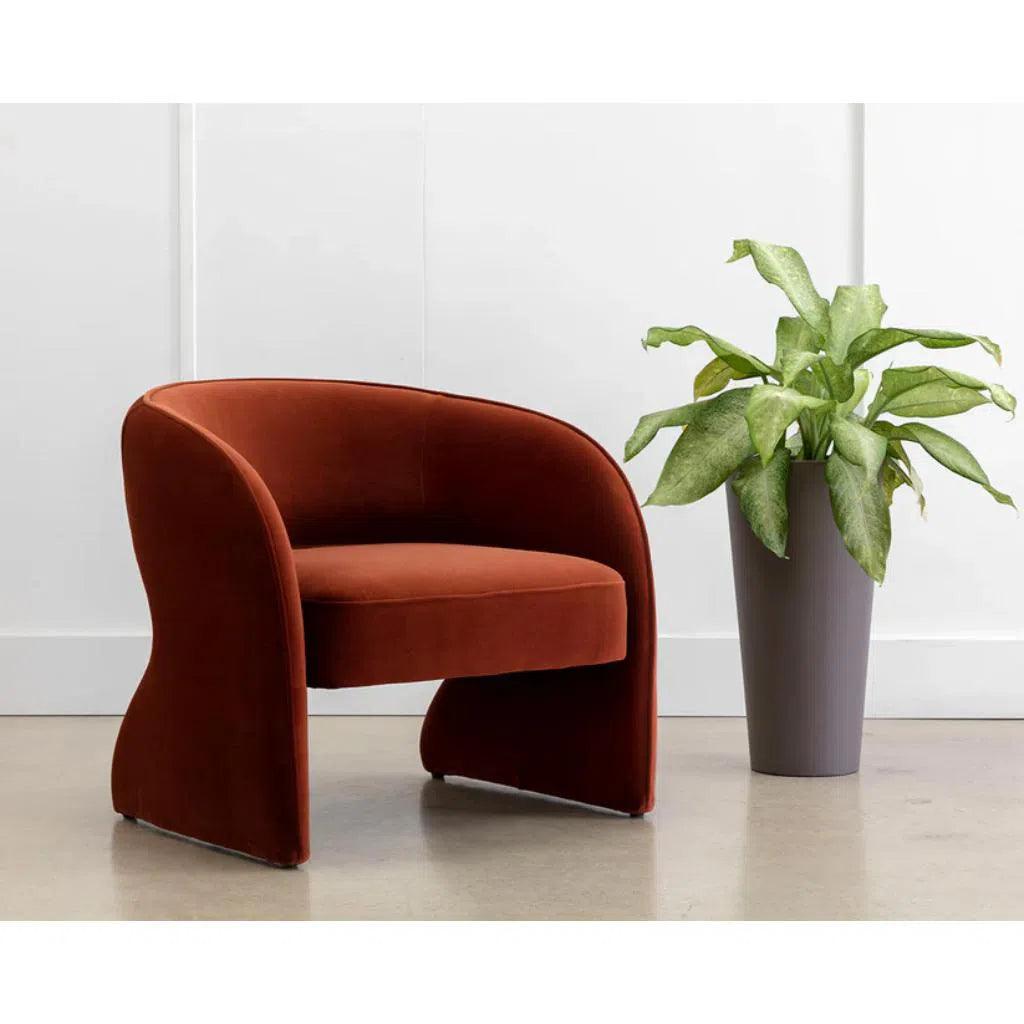 Rosalia Fabric Lounge Chair