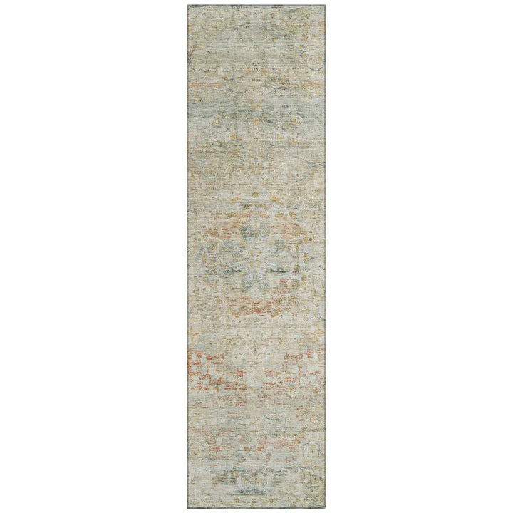 Rosantha Tan Washable Indoor - Outdoor Rug - LOOMLAN - LOOMLAN Rugs - Outdoor Rugs