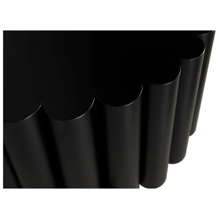 Rose Steel Round Coffee Table - LOOMLAN - Noir - Coffee Tables