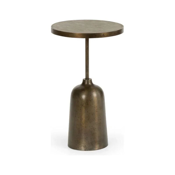 Rothko Concrete Top Round Drinks Table - LOOMLAN - Wildwood - Side Tables