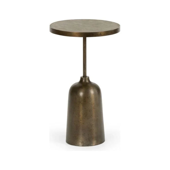 Rothko Concrete Top Round Drinks Table - LOOMLAN - Wildwood - Side Tables