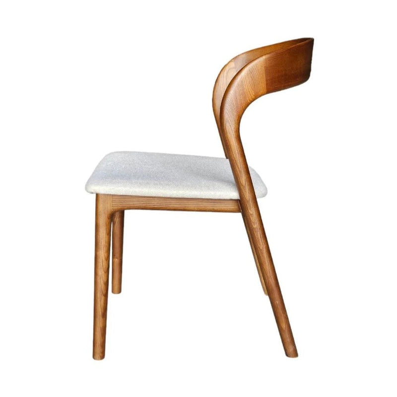 Rotondo Polyester Upholstered Armless Dining Chair