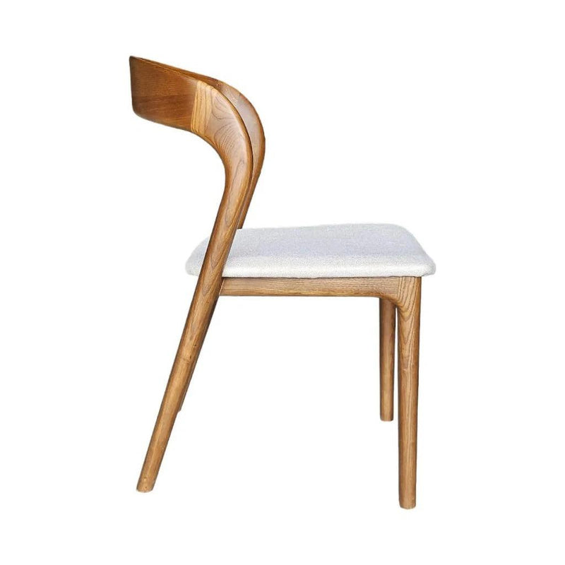 Rotondo Polyester Upholstered Armless Dining Chair