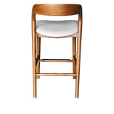 Rotondo Polyester Upholstered Counter Stool