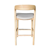 Rotondo Polyester Upholstered Counter Stool