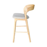 Rotondo Polyester Upholstered Counter Stool