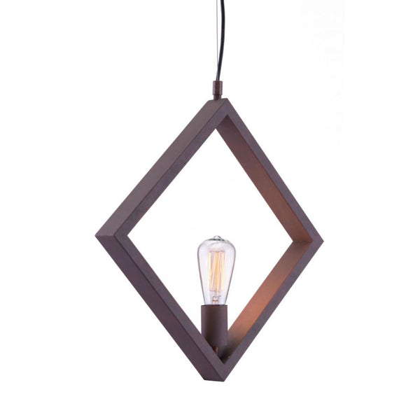 Rotorura Steel Rust Ceiling Lamp