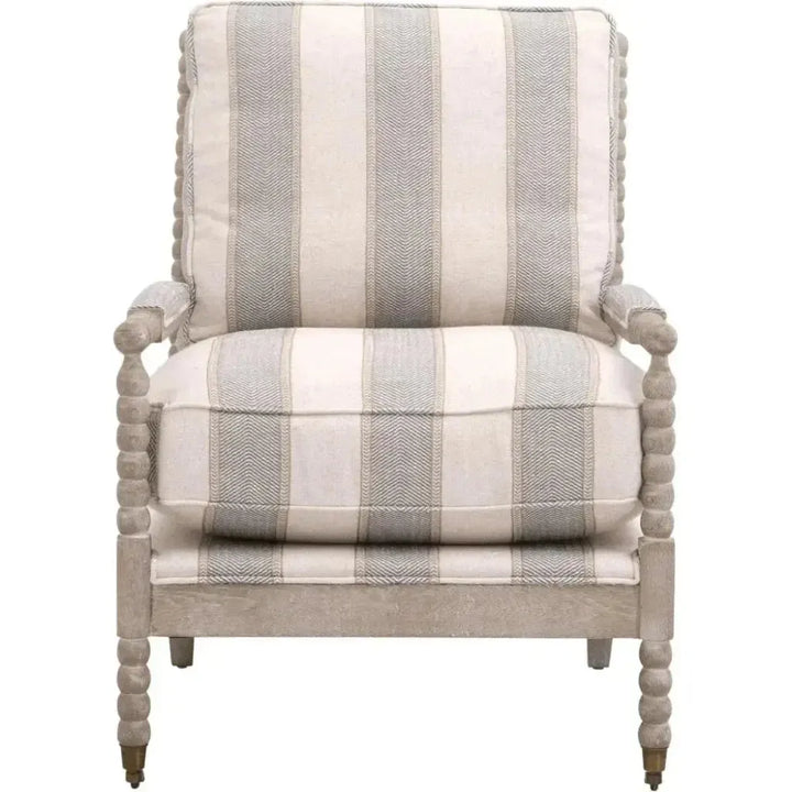 Rouleau LiveSmart Performance Fabric Lounge Chair-Lounge Chairs-Essentials For Living-LOOMLAN