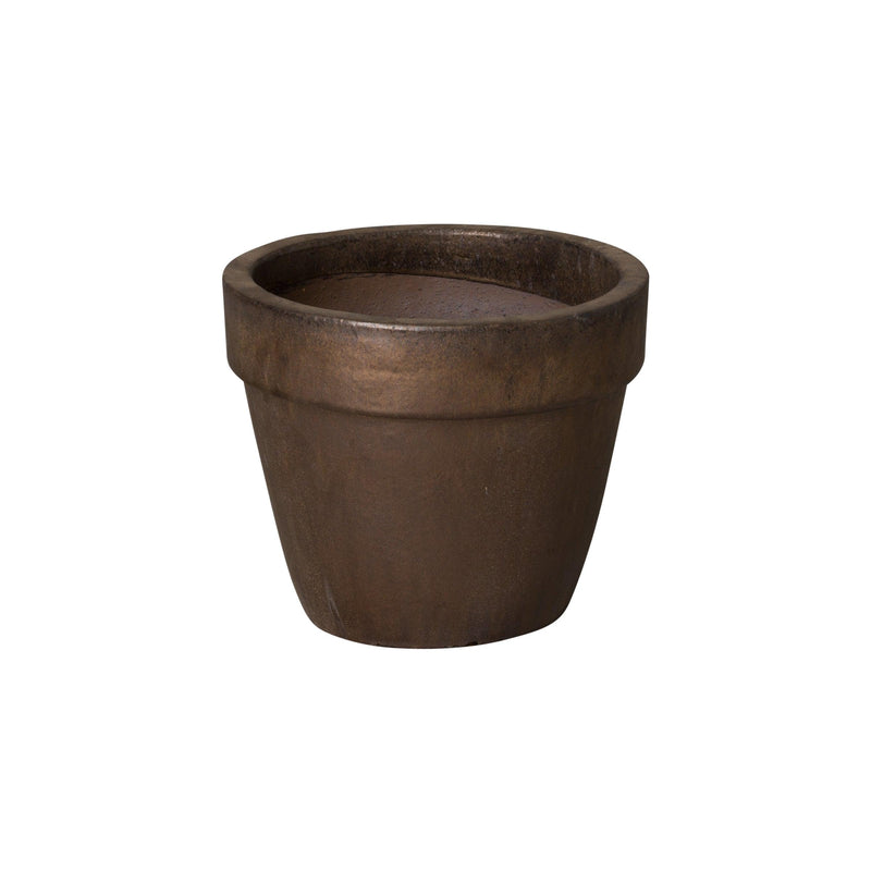 Round Ceramic Flower Pot