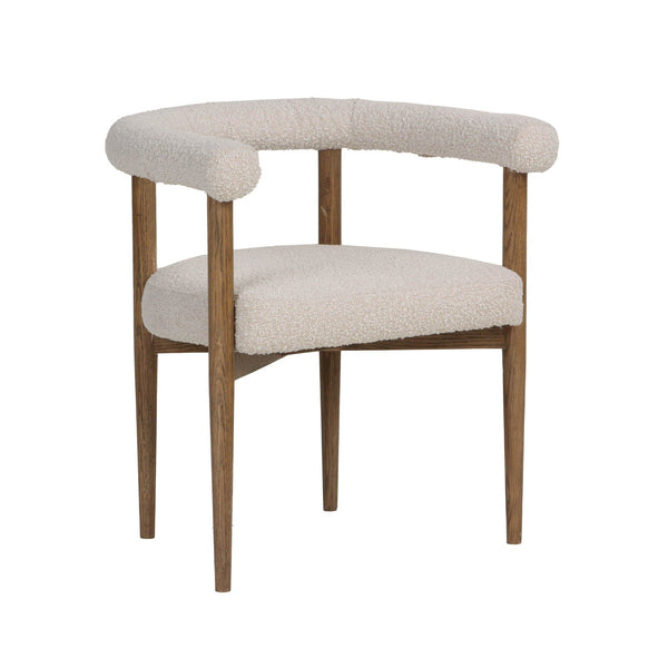 Round Dining Chair-Dining Chairs-LH Imports-LOOMLAN