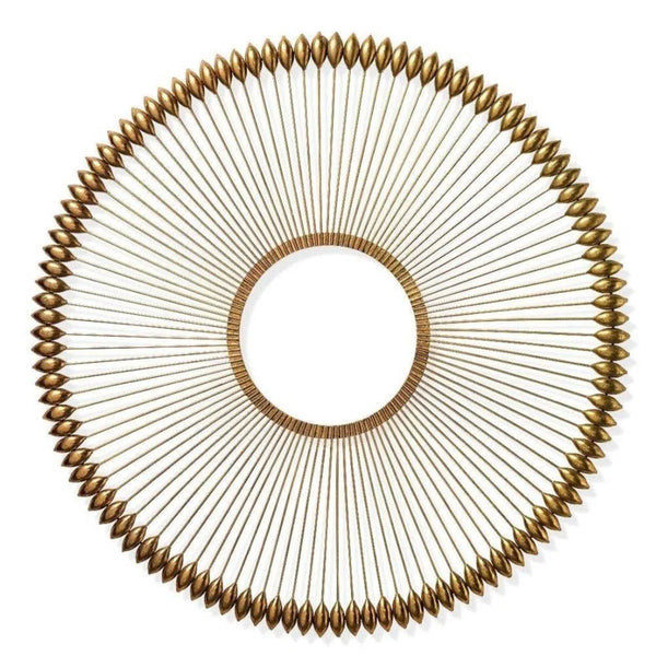 Round Gold Iron Illume Wall Art Artwork LOOMLAN By Jamie Young