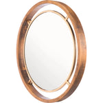 Round Mirror Gold