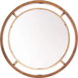 Round Mirror Gold