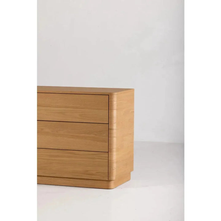 Round Off Wood Dresser - LOOMLAN - Moe's Home - Dressers