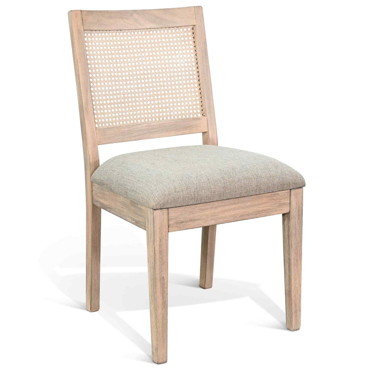 Rattan Back Dining Chairs Set of 2 | LOOMLAN