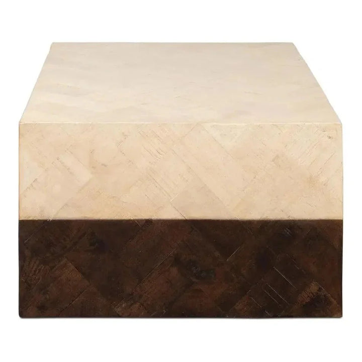 Rowan Wood Brown Rectangular Coffee Table - LOOMLAN - Coffee Tables