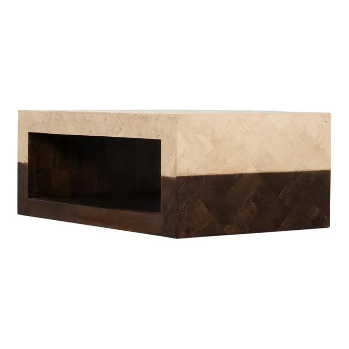 Rowan Wood Brown Rectangular Coffee Table - LOOMLAN - Coffee Tables