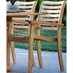 Royal Teak Outdoor Stacking Armchair 4PC