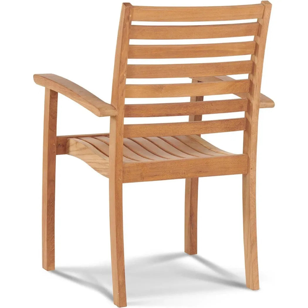 Royal Teak Outdoor Stacking Armchair 4PC