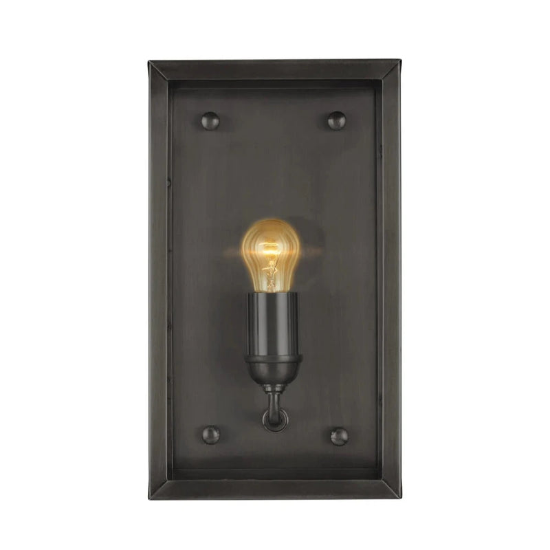 Royster Antique Brass Outdoor Wall Sconce