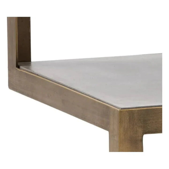 Rubix End Table With Sealed Concrete Finish - LOOMLAN - SUNPAN - Side Tables