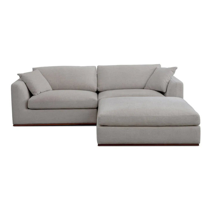Rue Nook Removable Back Cushion Sectional Sofa-Modular Sofas-Moe's Home-Flecked Grey-LOOMLAN