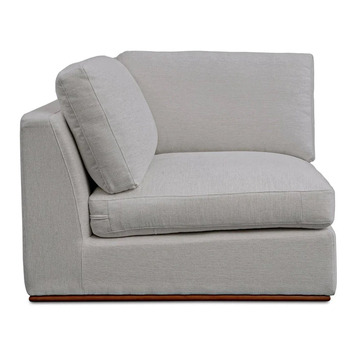 Rue Removable Back Cushions Corner Sofa-Modular Sofas-Moe's Home-Flecked Grey-LOOMLAN