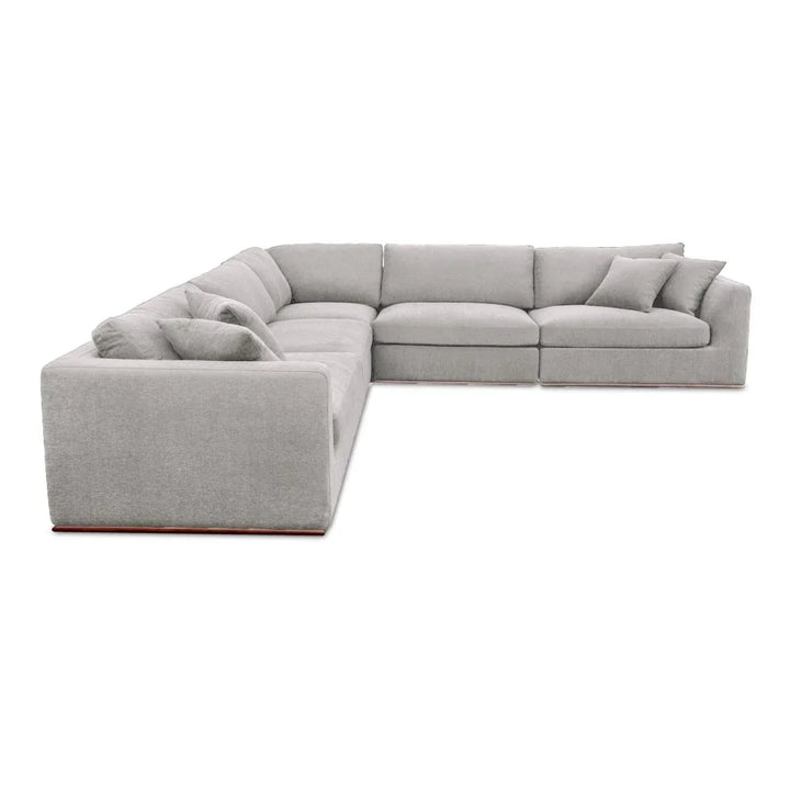 Rue Removable Back Cushions Sectional Sofa-Modular Sofas-Moe's Home-LOOMLAN