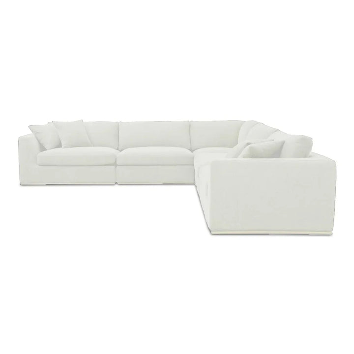 Rue Removable Back Cushions Sectional Sofa-Modular Sofas-Moe's Home-LOOMLAN