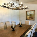 Rustic Bronze Rainforest Bronze Chandelier