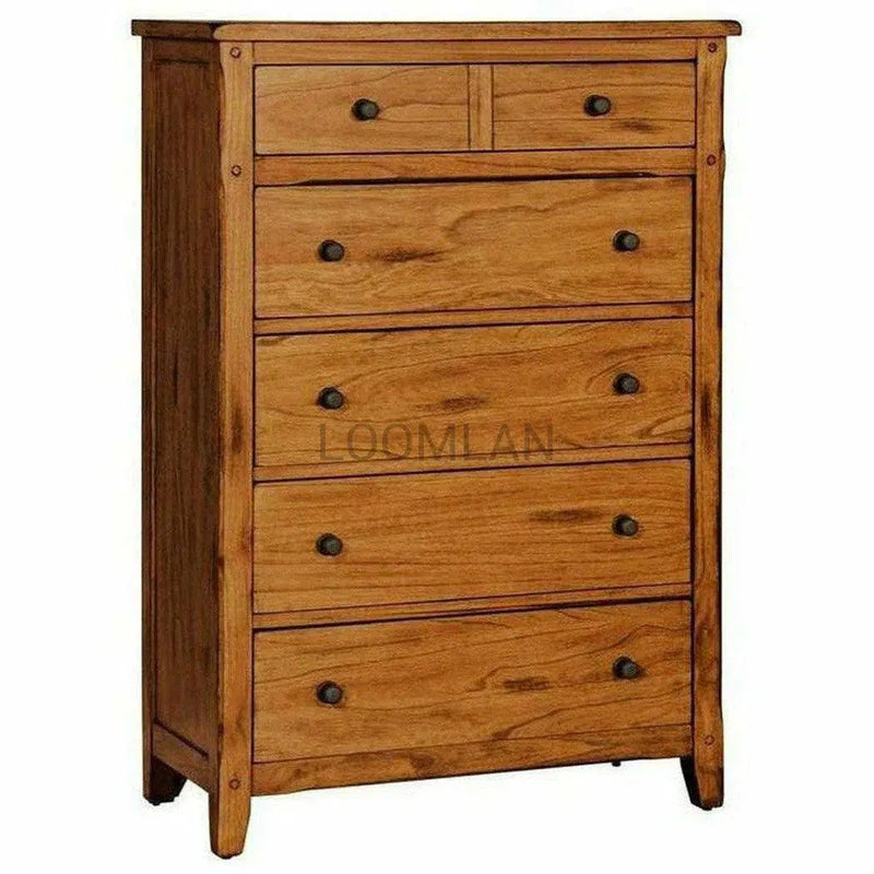 Rustic Chest of Drawers for Small Bedroom