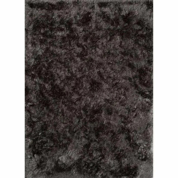 Maltino Dark Grey - Brown Shag Area Rug