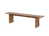 Melgren Elegance Wooden Backless Dining Bench