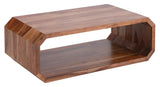 Doxon Natural Wooden Rectangular Coffee Table