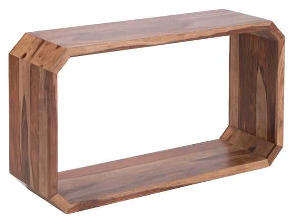 Doxon Natural Wooden Rectangular Console Table