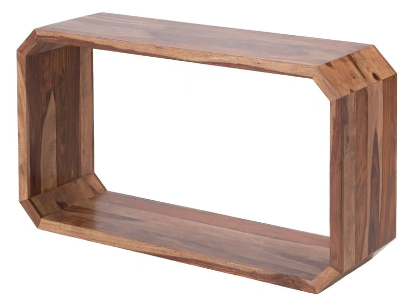 Doxon Natural Wooden Rectangular Console Table