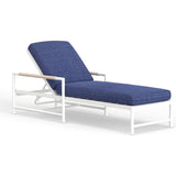 Sabbia Sunbrella Comfort Outdoor Chaise-Outdoor Chaises-Sunset West-Echo Midnight-LOOMLAN