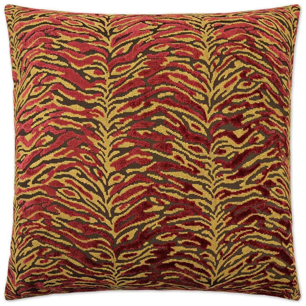 Sabu Ruby Red Throw Pillow With Insert