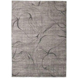 Sachi Silver Grey Brown Handmade Wool Rug