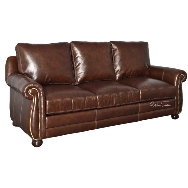Saddle Up for Comfort on the Leather Sofa Sofas & Loveseats LOOMLAN By Uptown Sebastian