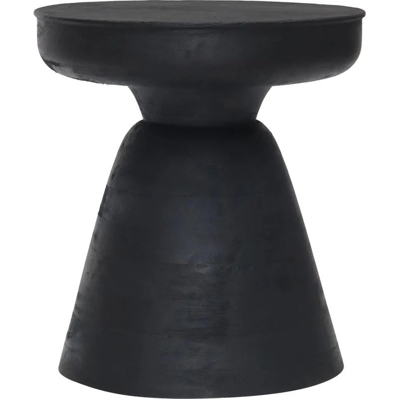 Sage Table Stool Matte Black