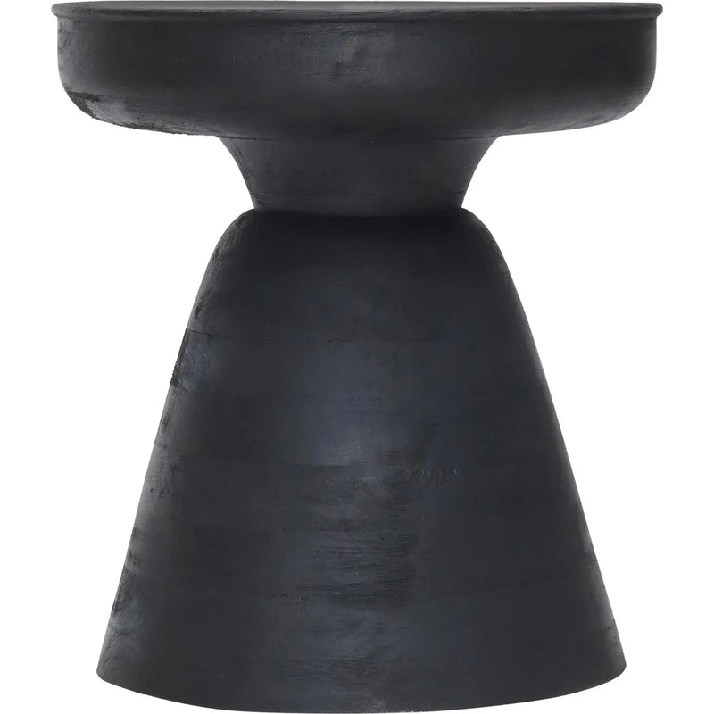 Sage Table Stool Matte Black