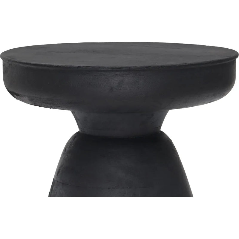 Sage Table Stool Matte Black