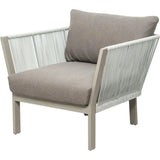 Saint Helena 3 Piece Lounge Set - Light Gray Outdoor-Outdoor Lounge Sets-Seasonal Living-LOOMLAN