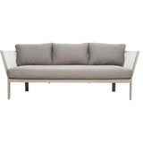 Saint Helena 3 Seat Sofa - Light Gray Outdoor